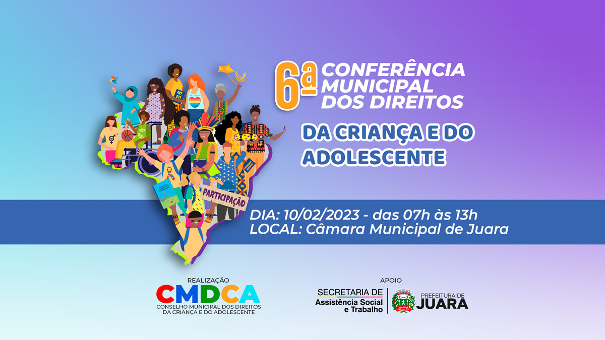 CMDCA no Jornal- Conferência Municipal dos Direitos da Criança e do  Adolescente - CMDCA